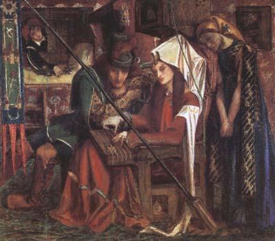 Dante Gabriel Rossetti The Tune of Seven Towers (mk28) Germany oil painting art